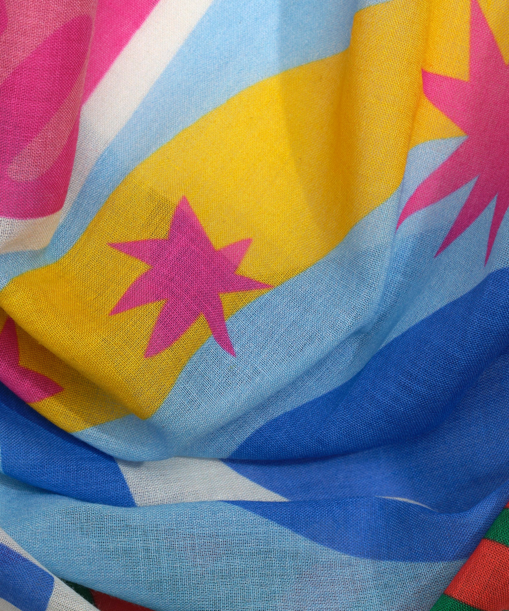 Solstice Collage Sarong in color multi