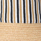 Montauk Stripe Bucket Hat in color semolina