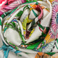 Sunkissed Vine Silk Oblong Scarf in color beach multi