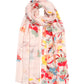 Falling Flowers Wrap in color multi