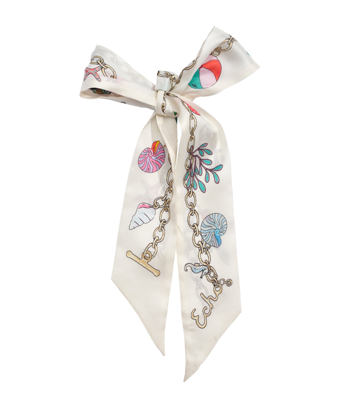 Charmed Life Silk Ribbon Scarf in color multi
