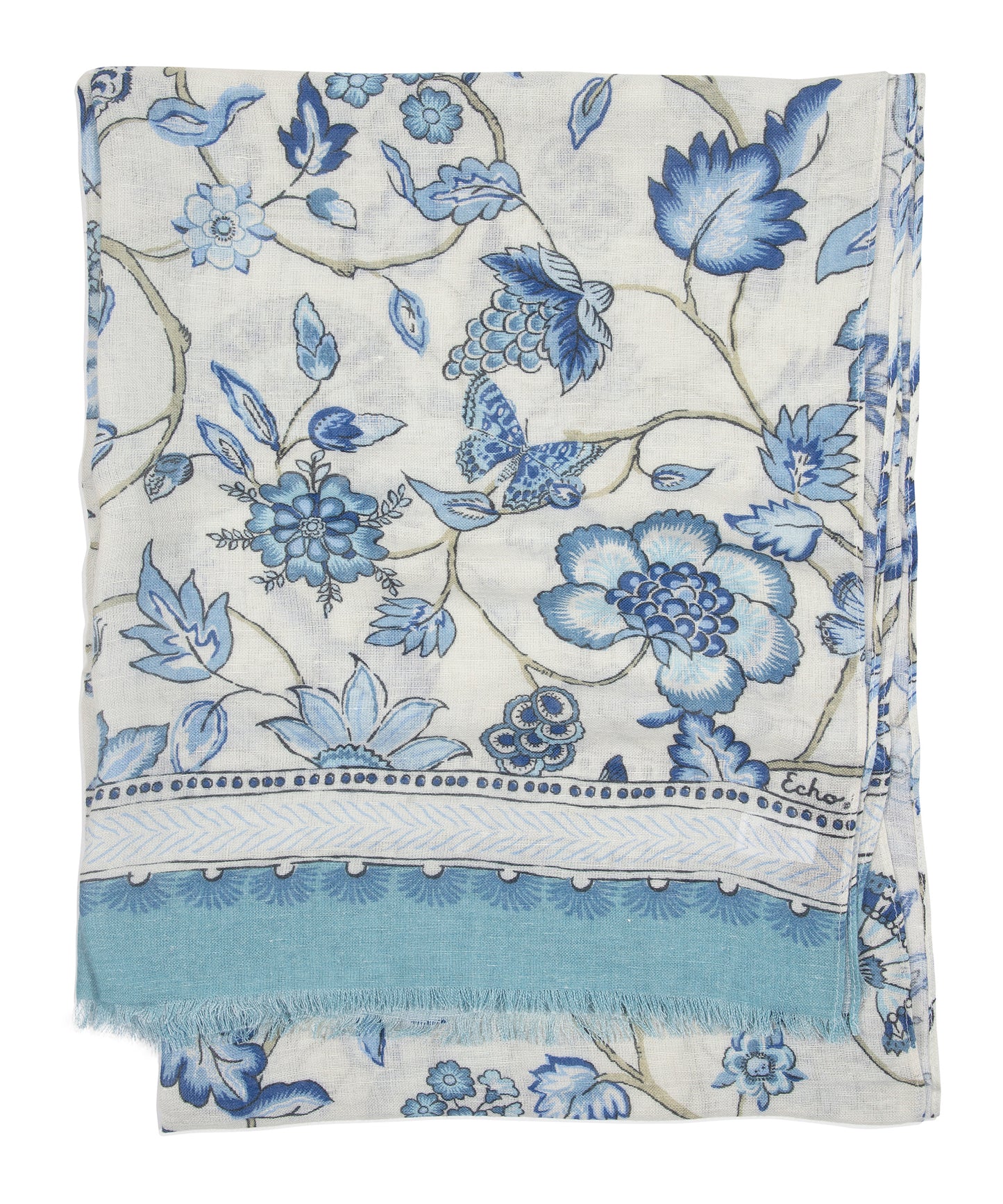 Tree Of Life Wrap in color chambray