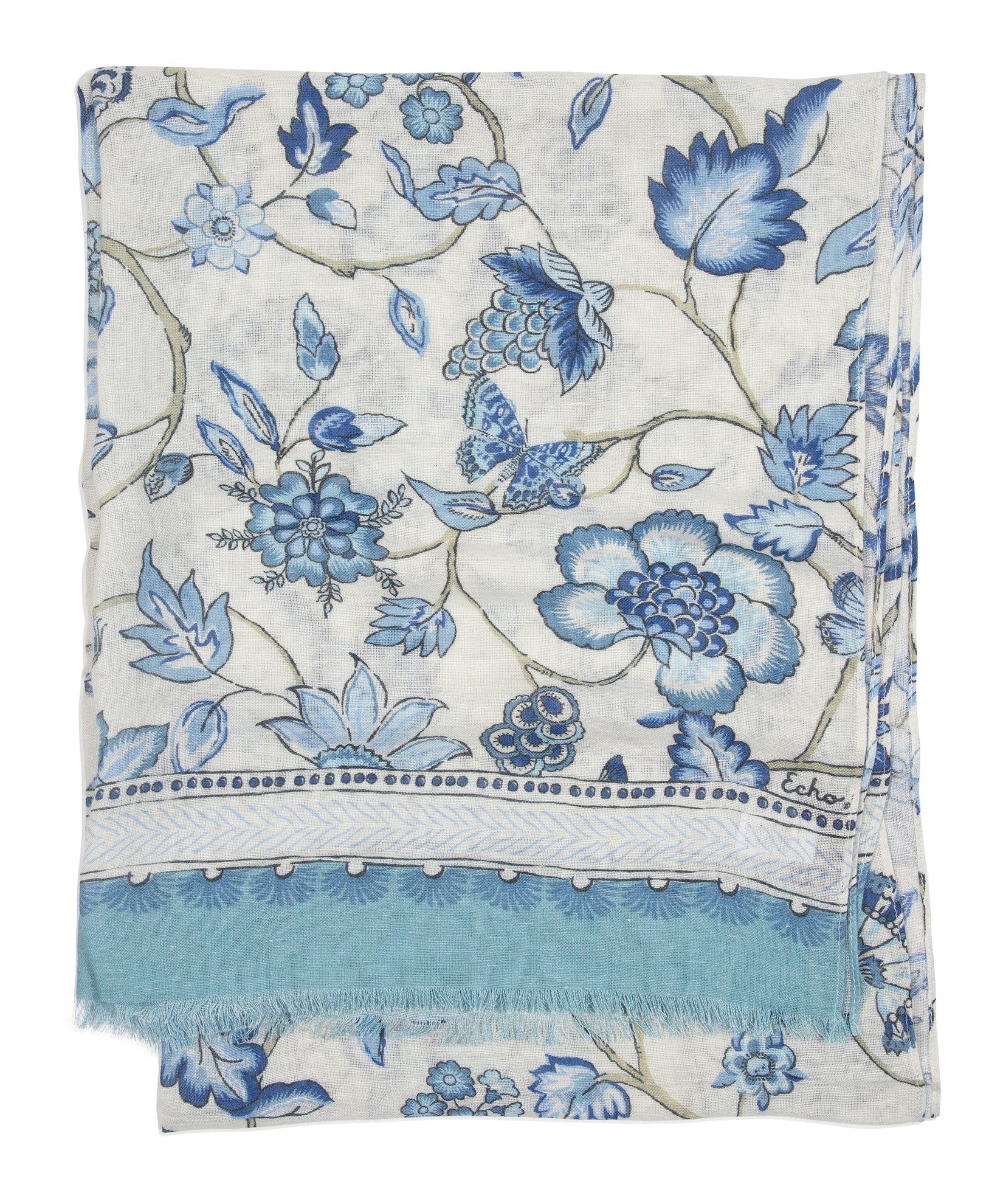 Tree Of Life Wrap in color chambray