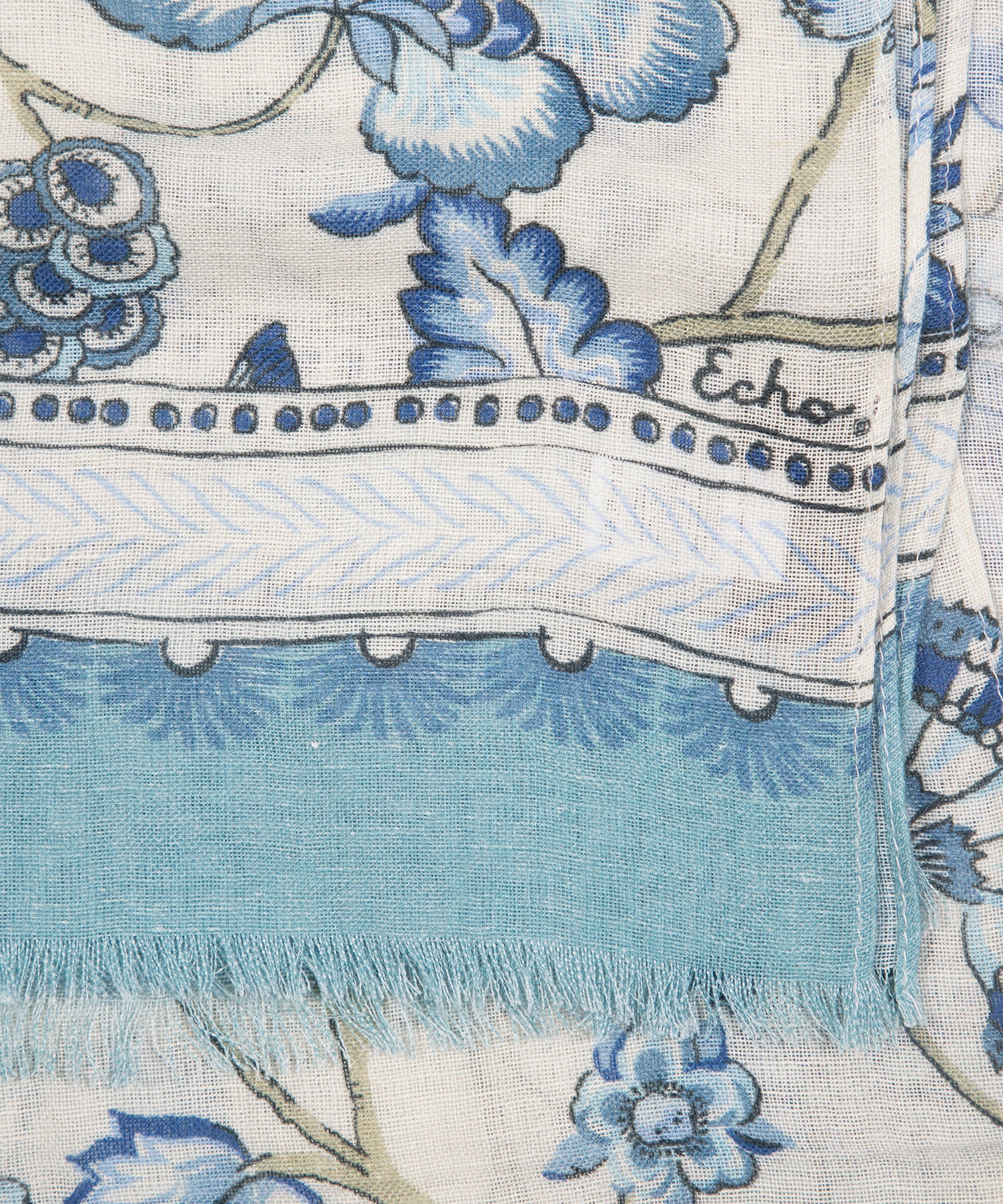 Tree Of Life Wrap in color chambray