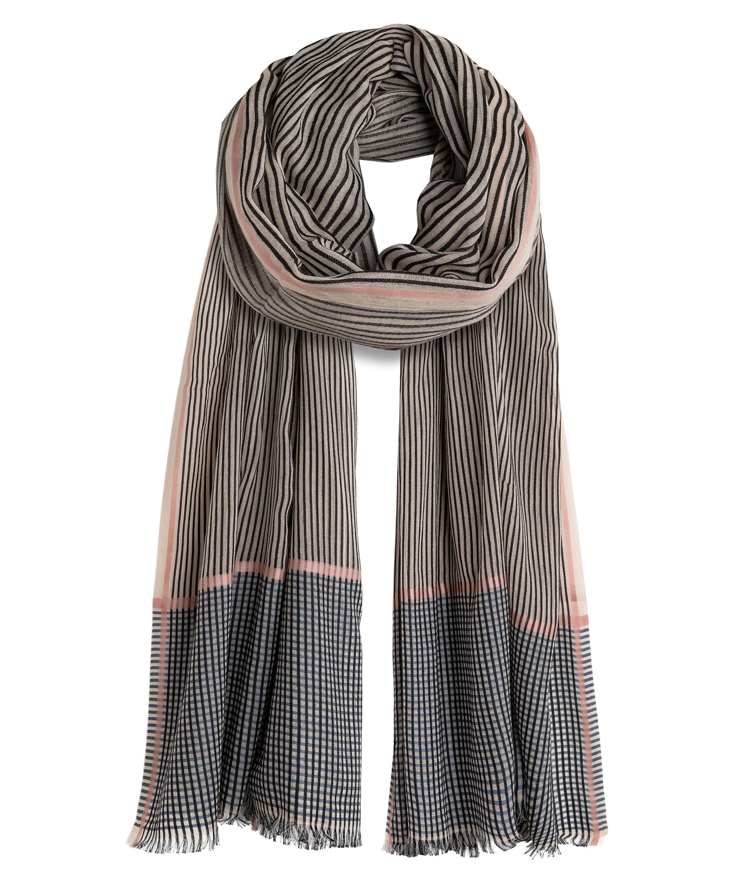 Check In Wrap in color pebble