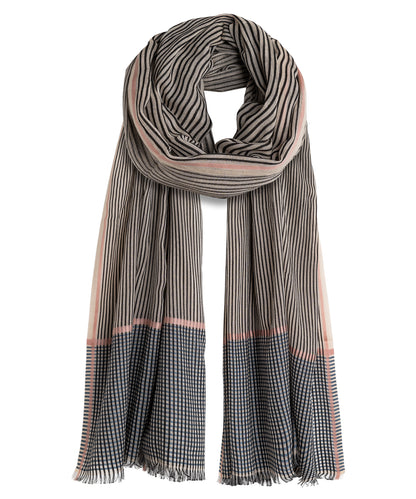 Check In Wrap in color pebble