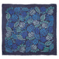 Gestural Rose Square in color navy
