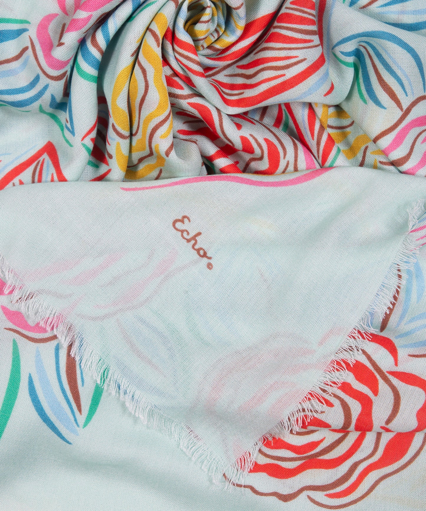 Gestural Rose Square in color multi