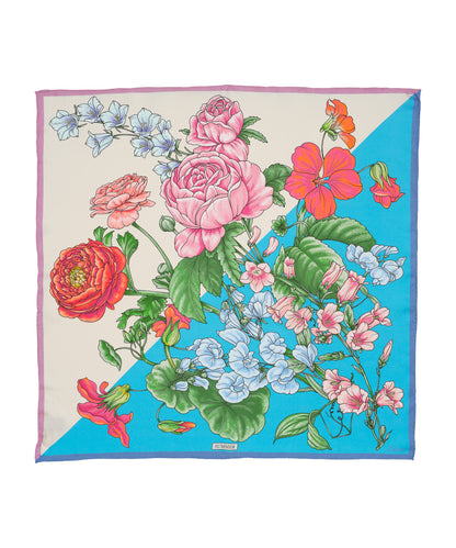 Seasons Summer Silk Bandana in color multi