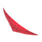 Bandana Triangle Scarf in color fiesta orange
