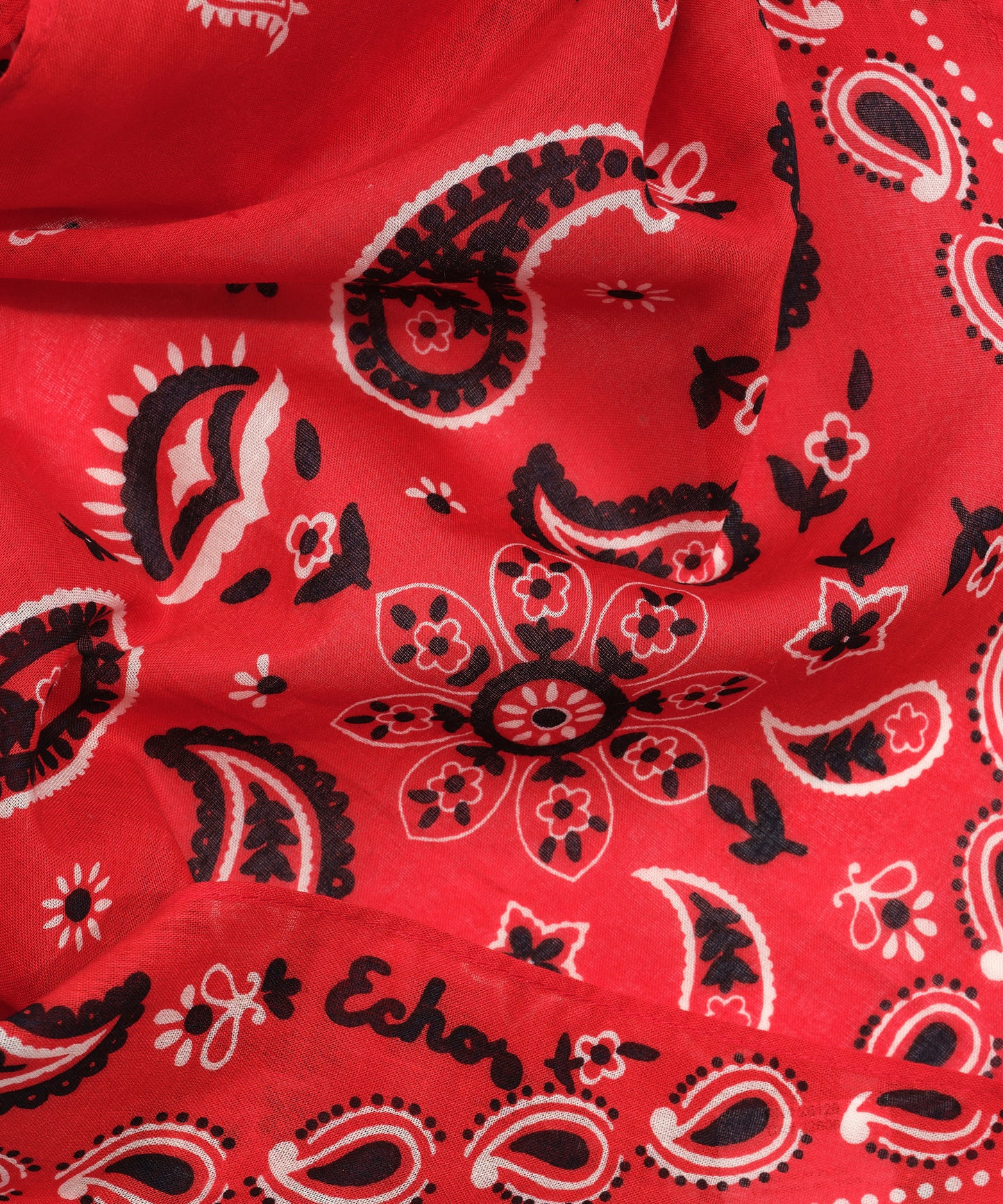 Bandana Triangle Scarf in color fiesta orange