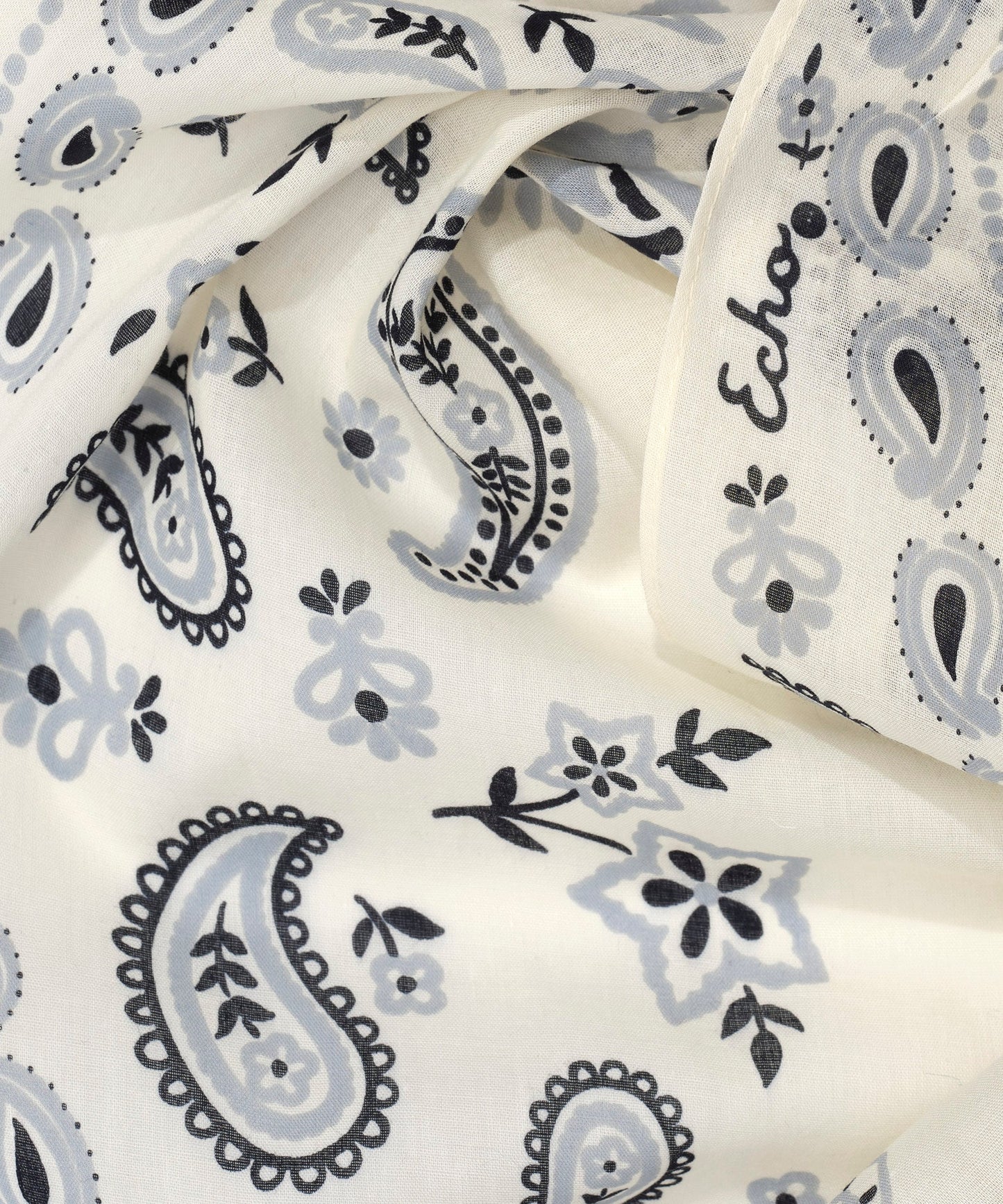 Bandana Triangle Scarf in color cream