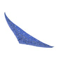 Bandana Triangle Scarf in color ultramarine