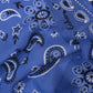 Bandana Triangle Scarf in color ultramarine