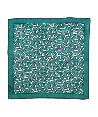 Shoal Of Fish Bandana in color leaf green