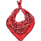 Shoal Of Fish Bandana in color fiesta orange