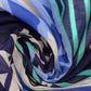 Summer Escape Oversized Square Scarf in color ultramarine
