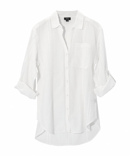 Lamai Boyfriend Shirt in color cream