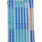 Stripe Illusion Sarong And Bag in color ultramarine