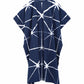 Shibori Montauk Caftan in color indigo
