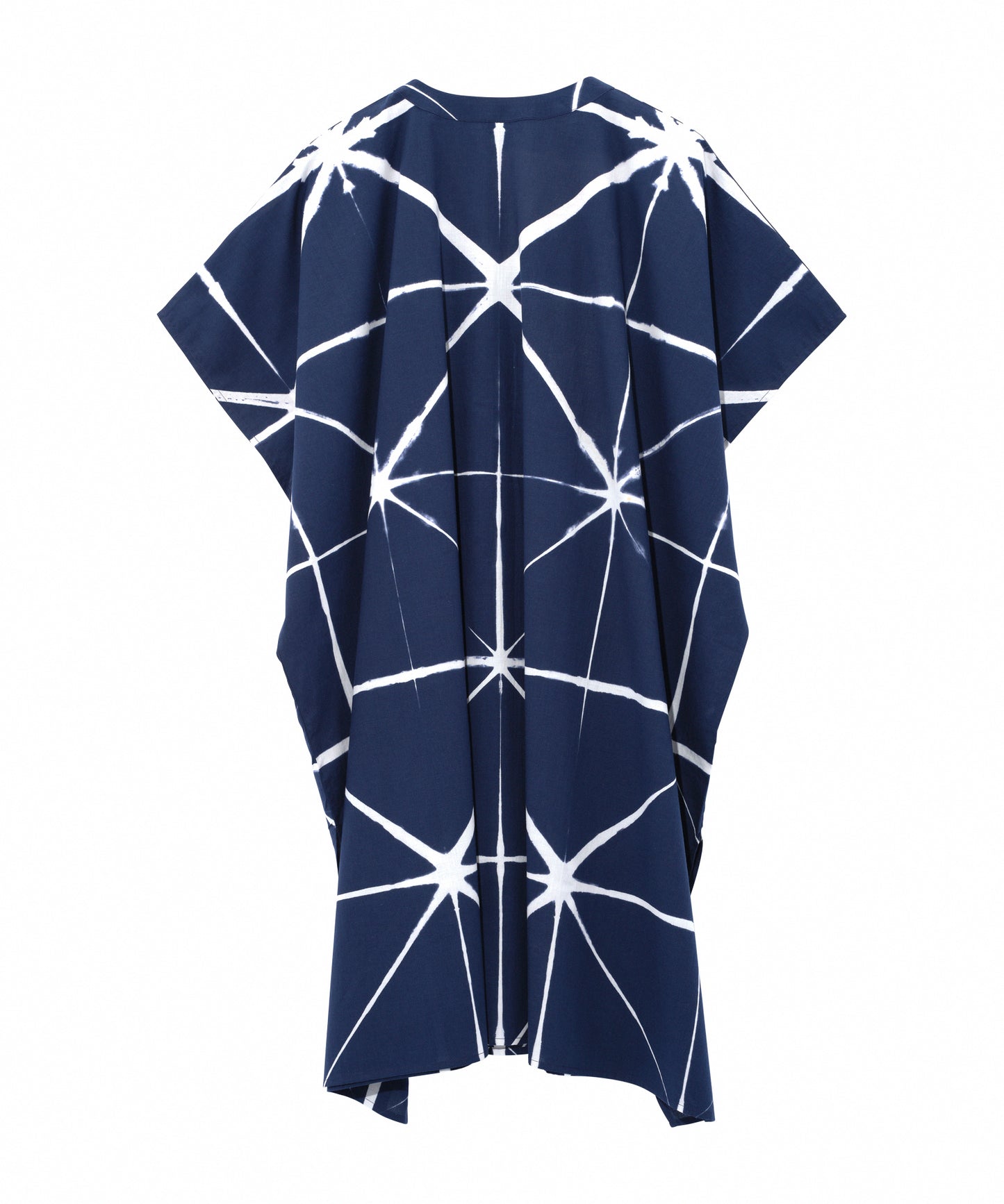 Shibori Montauk Caftan in color indigo