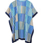 Stripe Illusion Caftan in color ultramarine