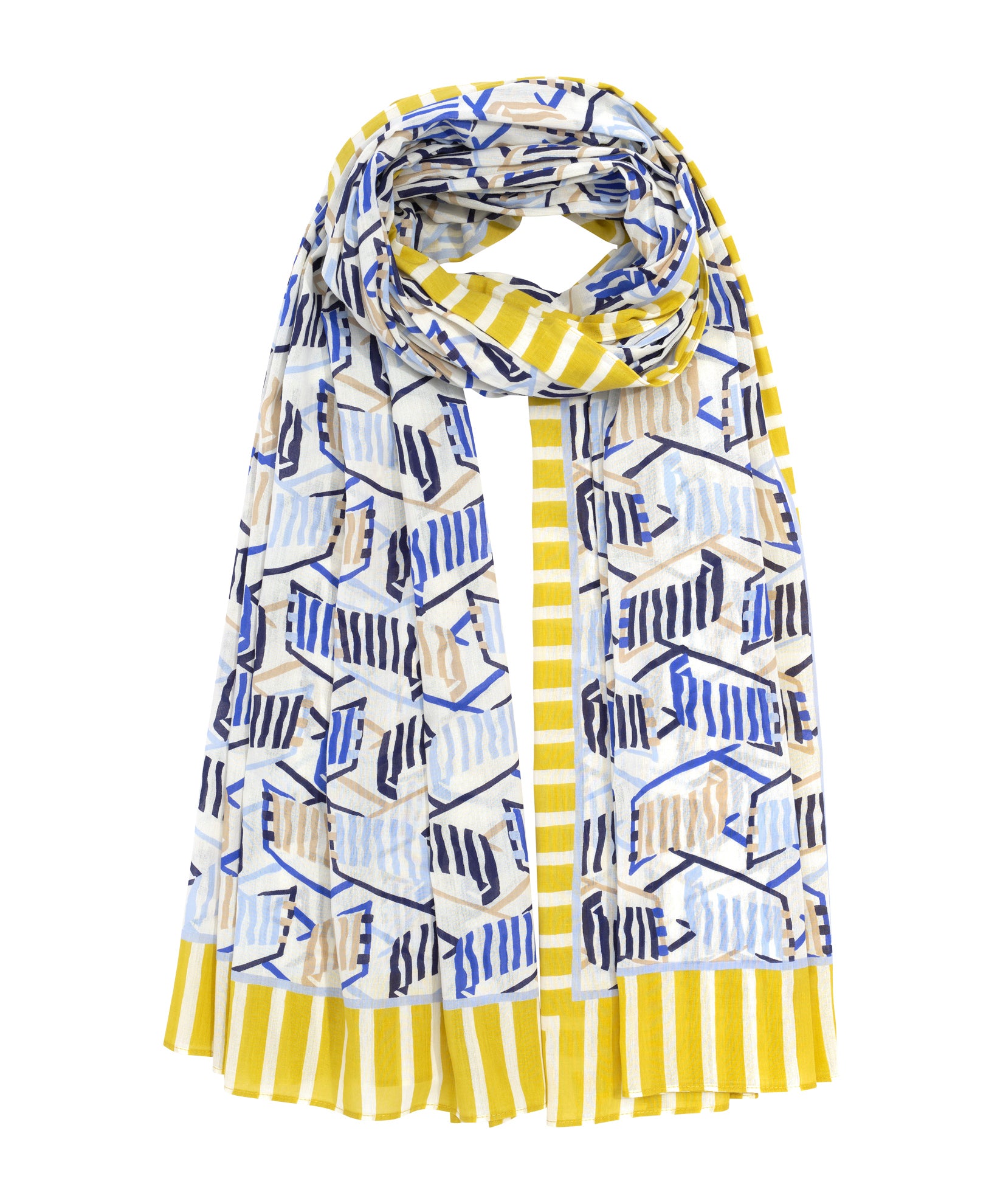 Beach Lounge Sarong in color ultramarine