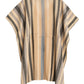 Cabana Stripe Caftan in color black