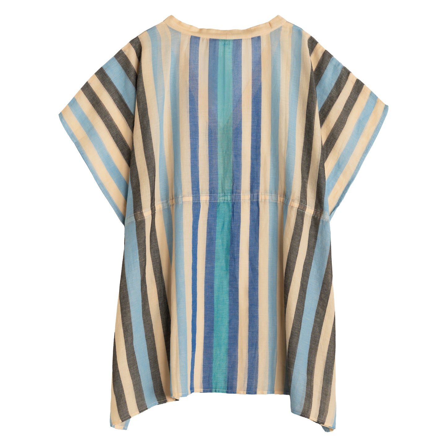Cabana Stripe Caftan in color ultramarine
