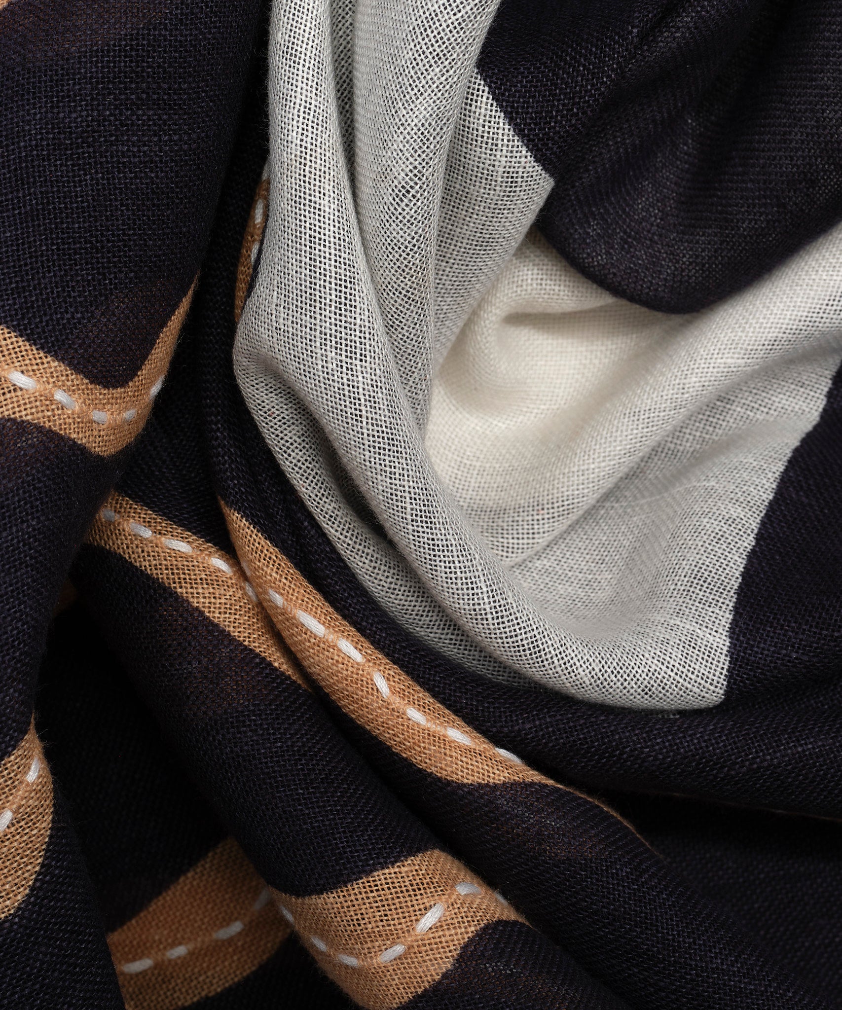 Catch Of The Day Sarong in color black