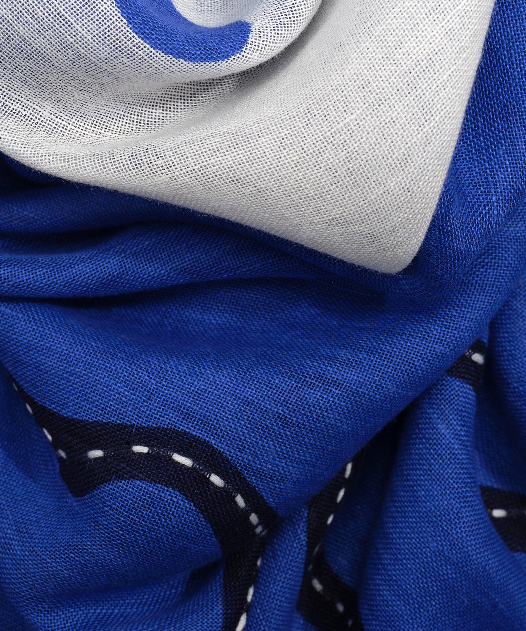 Catch Of The Day Sarong in color ultramarine