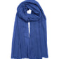 Essential Modal-silk Blend Crinkle Wrap in color ultramarine
