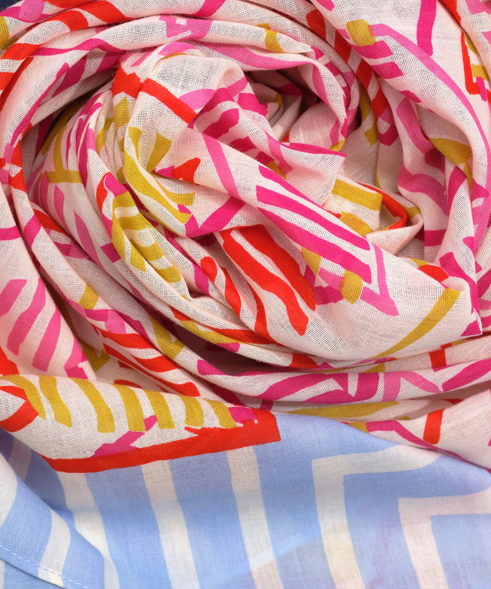 Beach Lounge Sarong in color hot coral