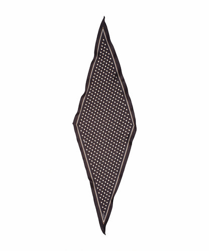 Dot Silk Diamond in color black
