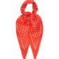 Dot Silk Diamond in color fiesta orange