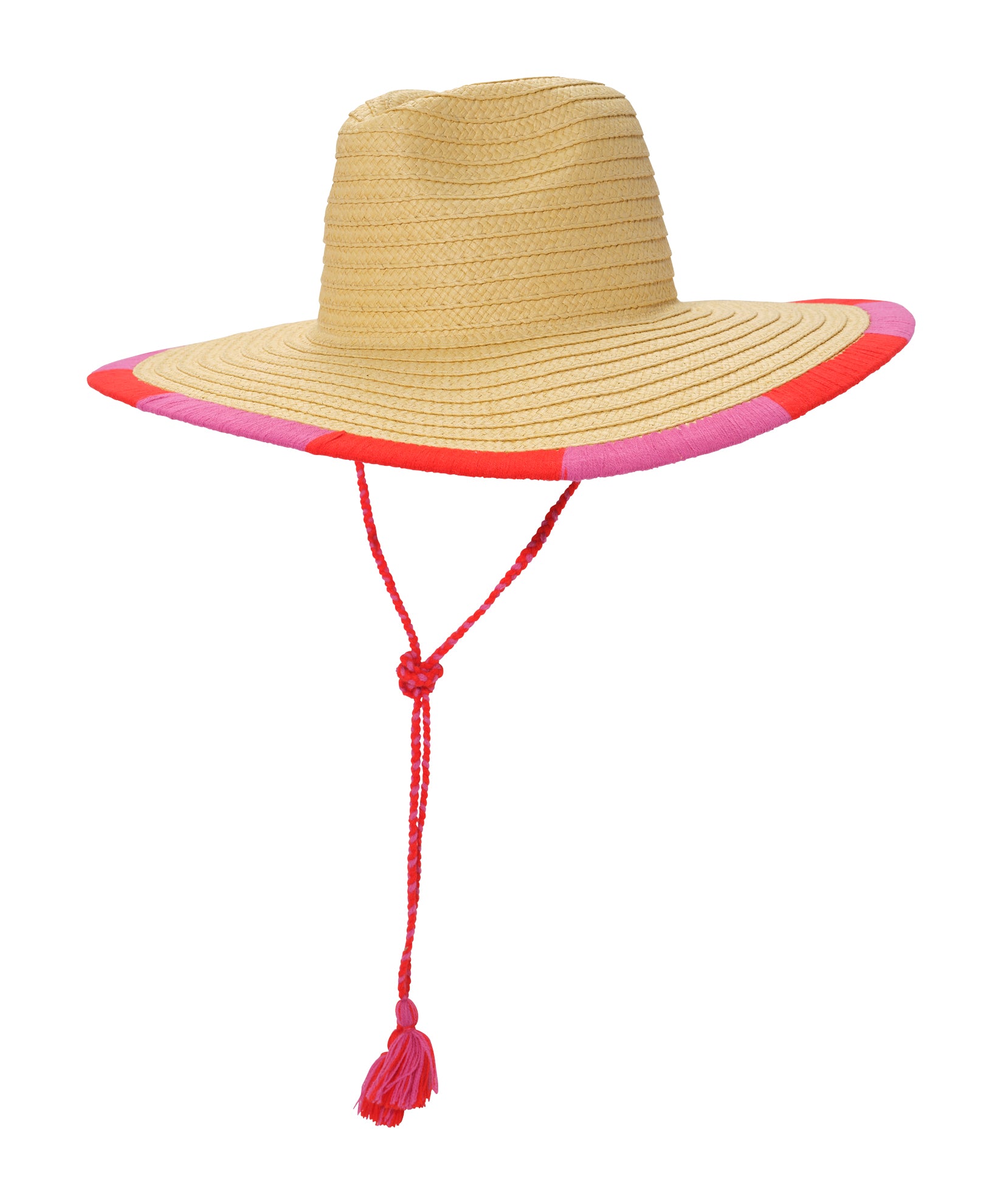 Summer Escape Floppy Hat in color red clay