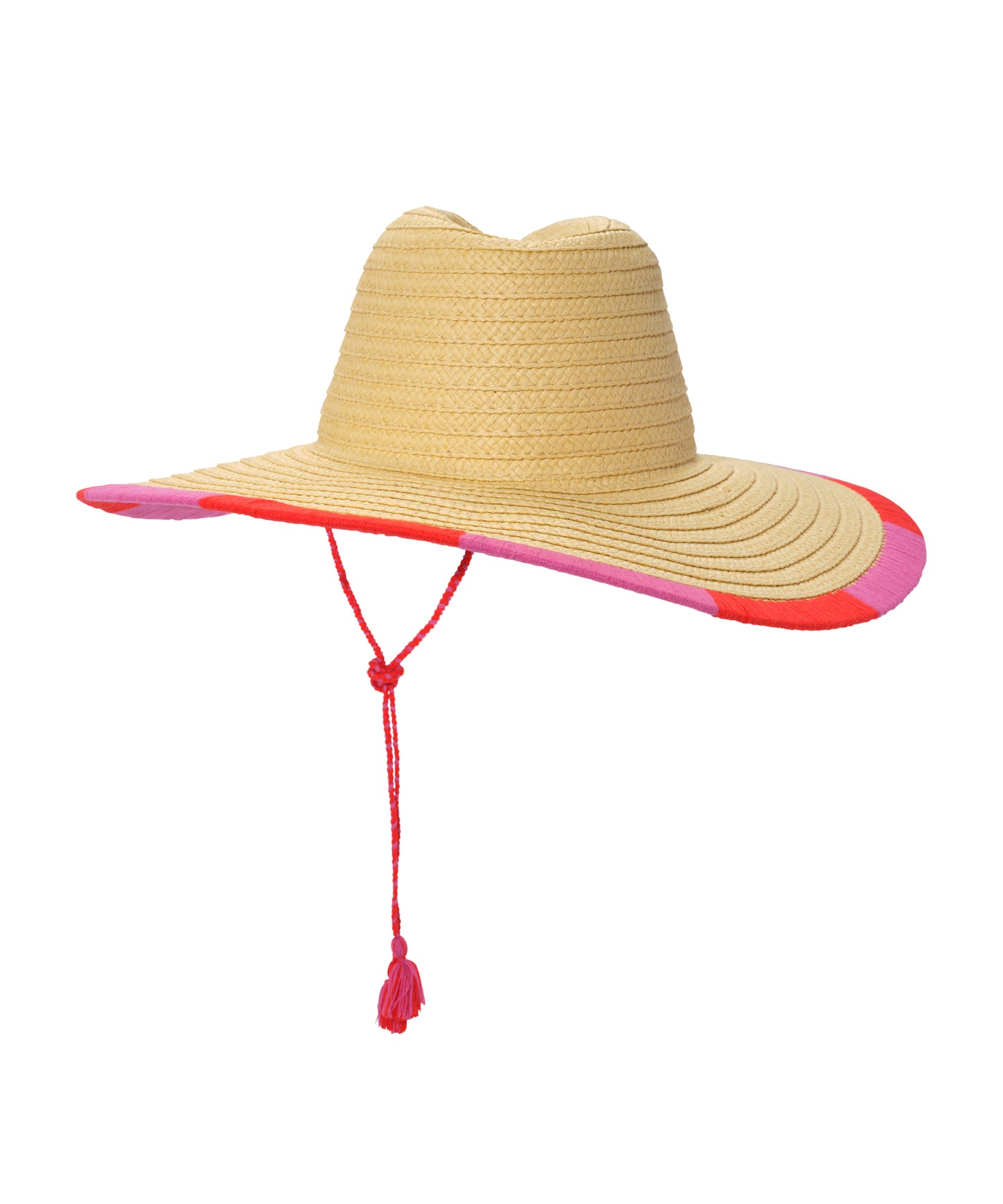 Summer Escape Floppy Hat in color red clay