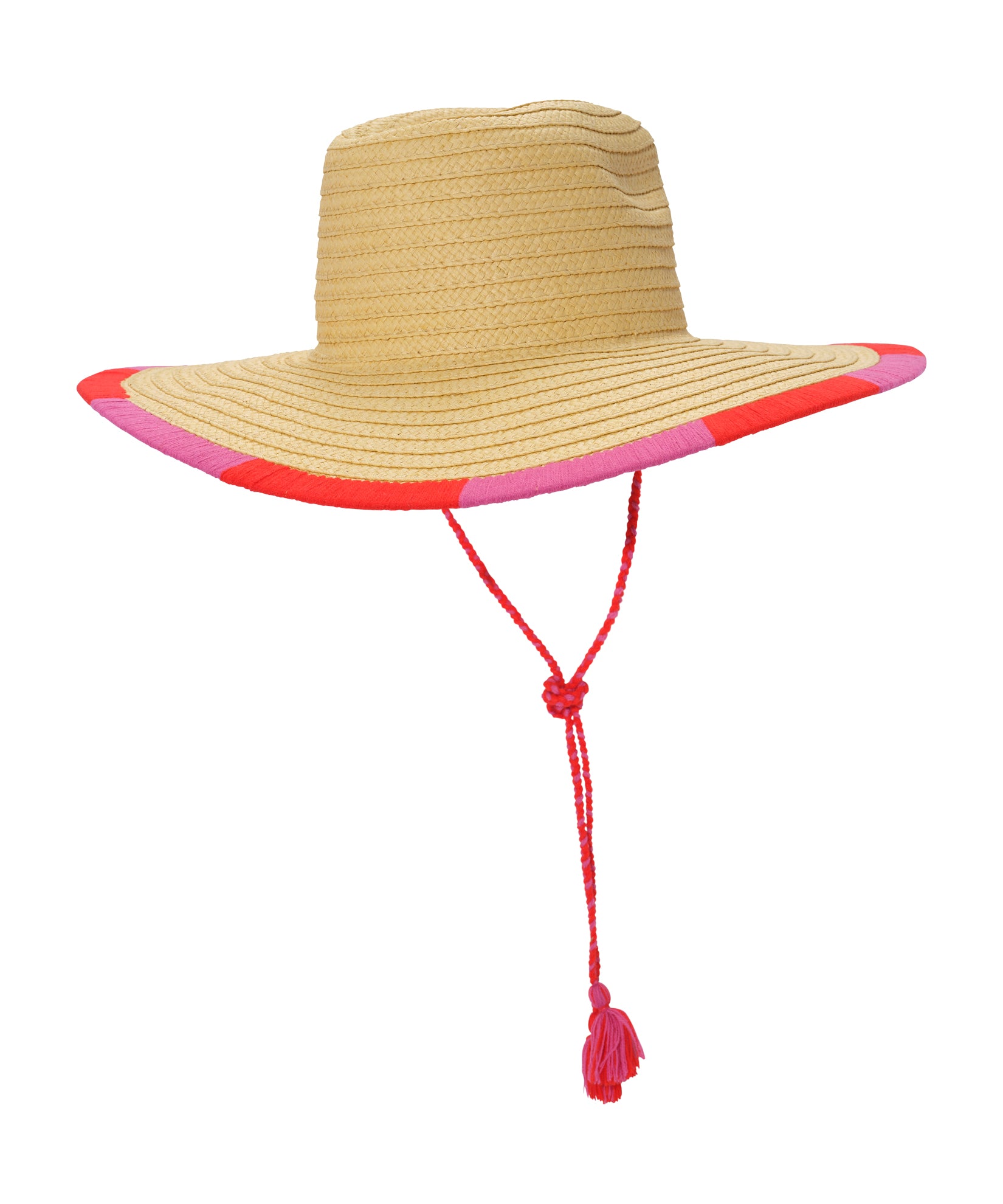 Summer Escape Floppy Hat in color red clay