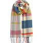 Central Park Plaid Scarf in color multi
