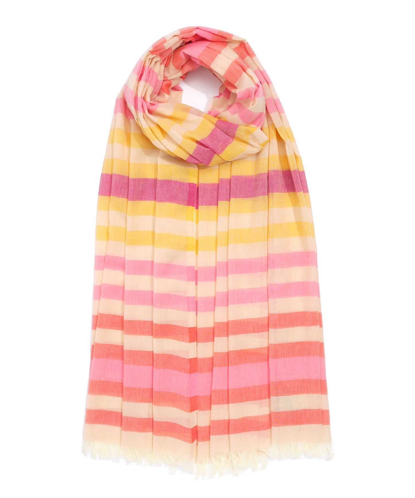 Cabana Stripe Wrap in color beach pink