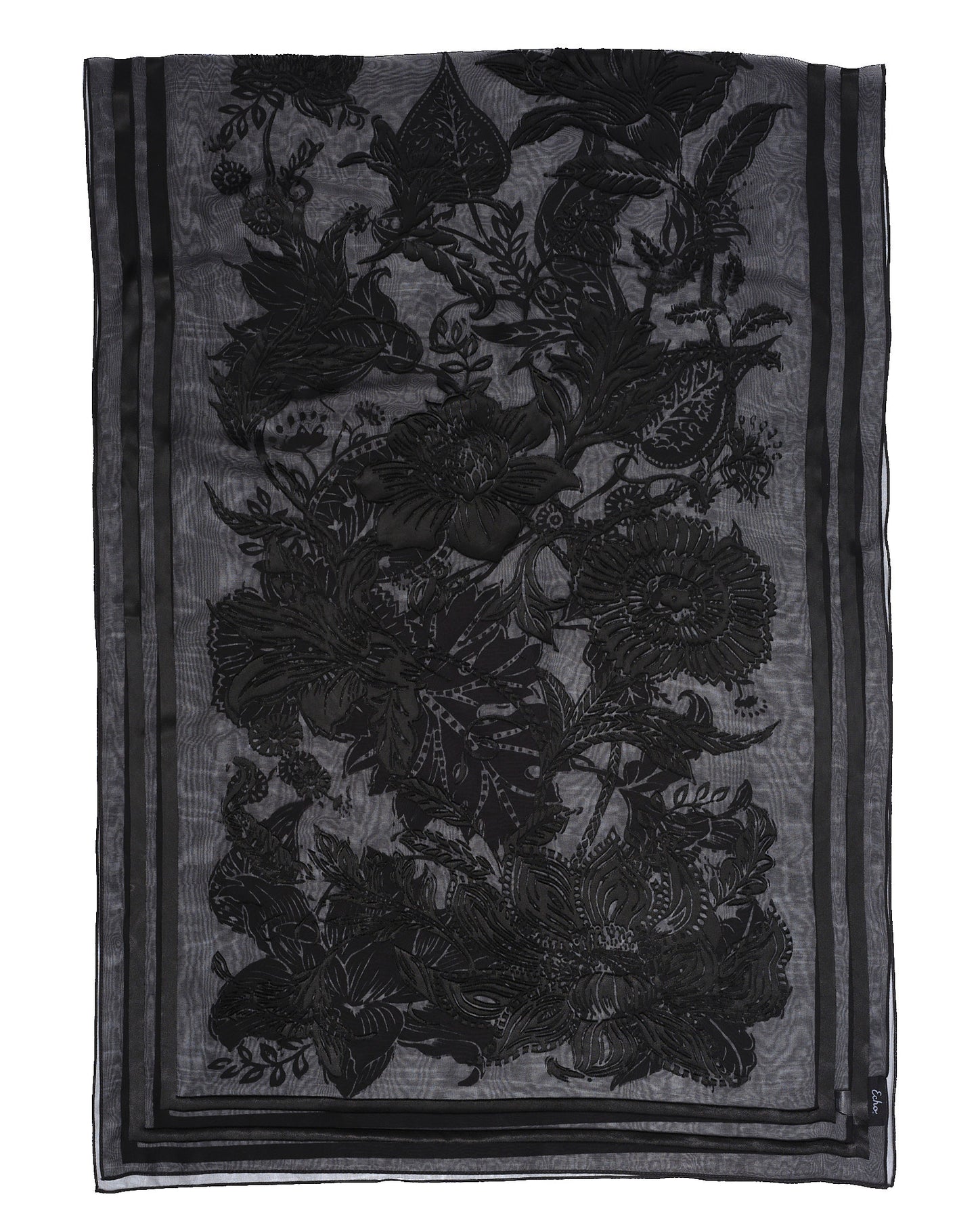 Sunkissed Silhouette Occasion Wrap in color black