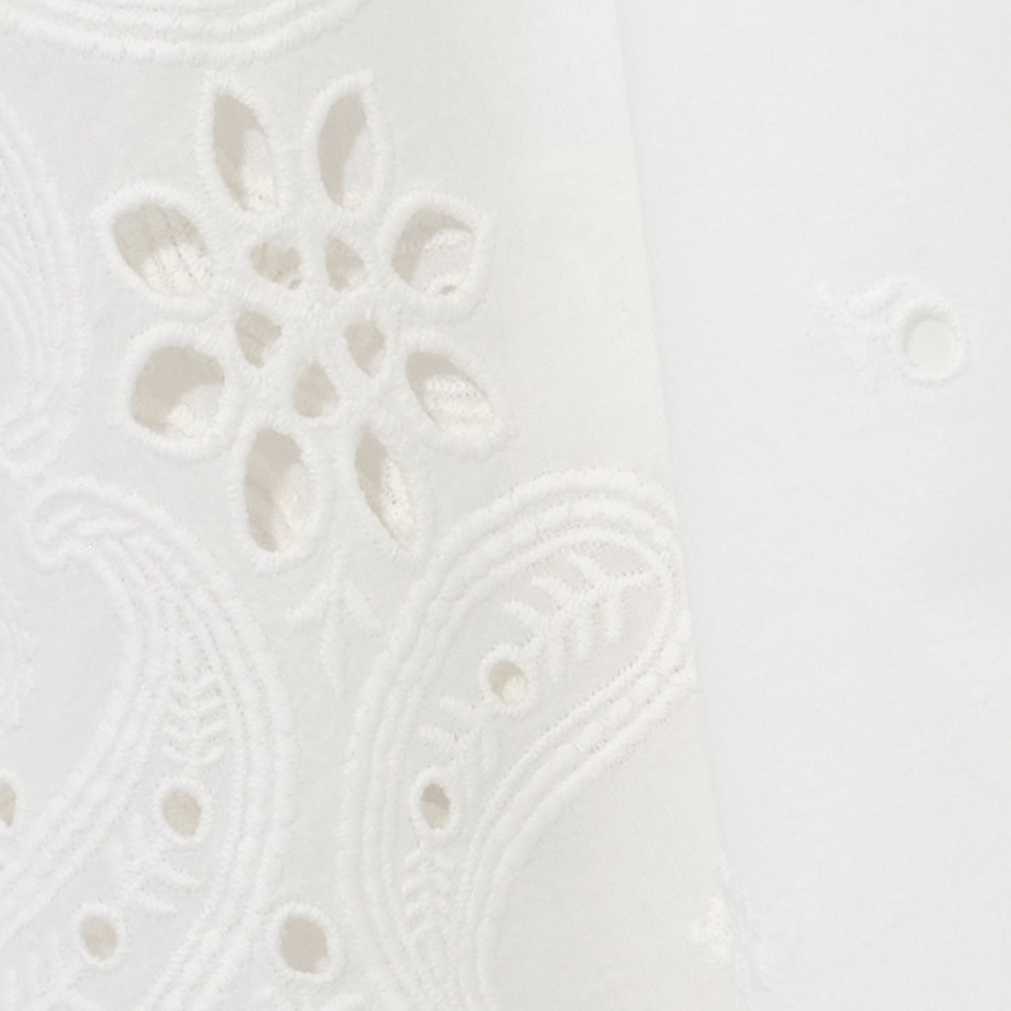 Bandana Embroidered Caftan in color cream