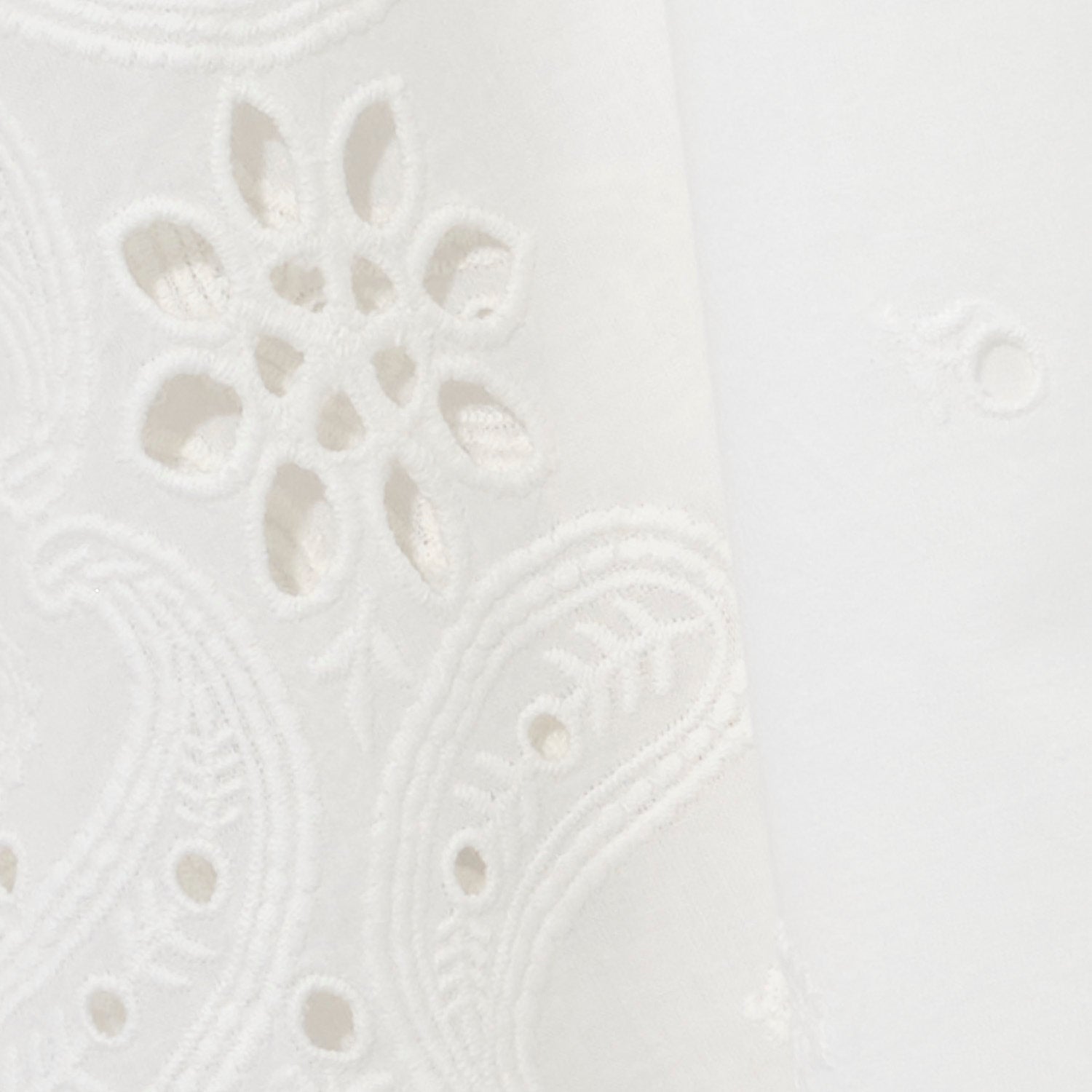 Bandana Embroidered Caftan in color cream