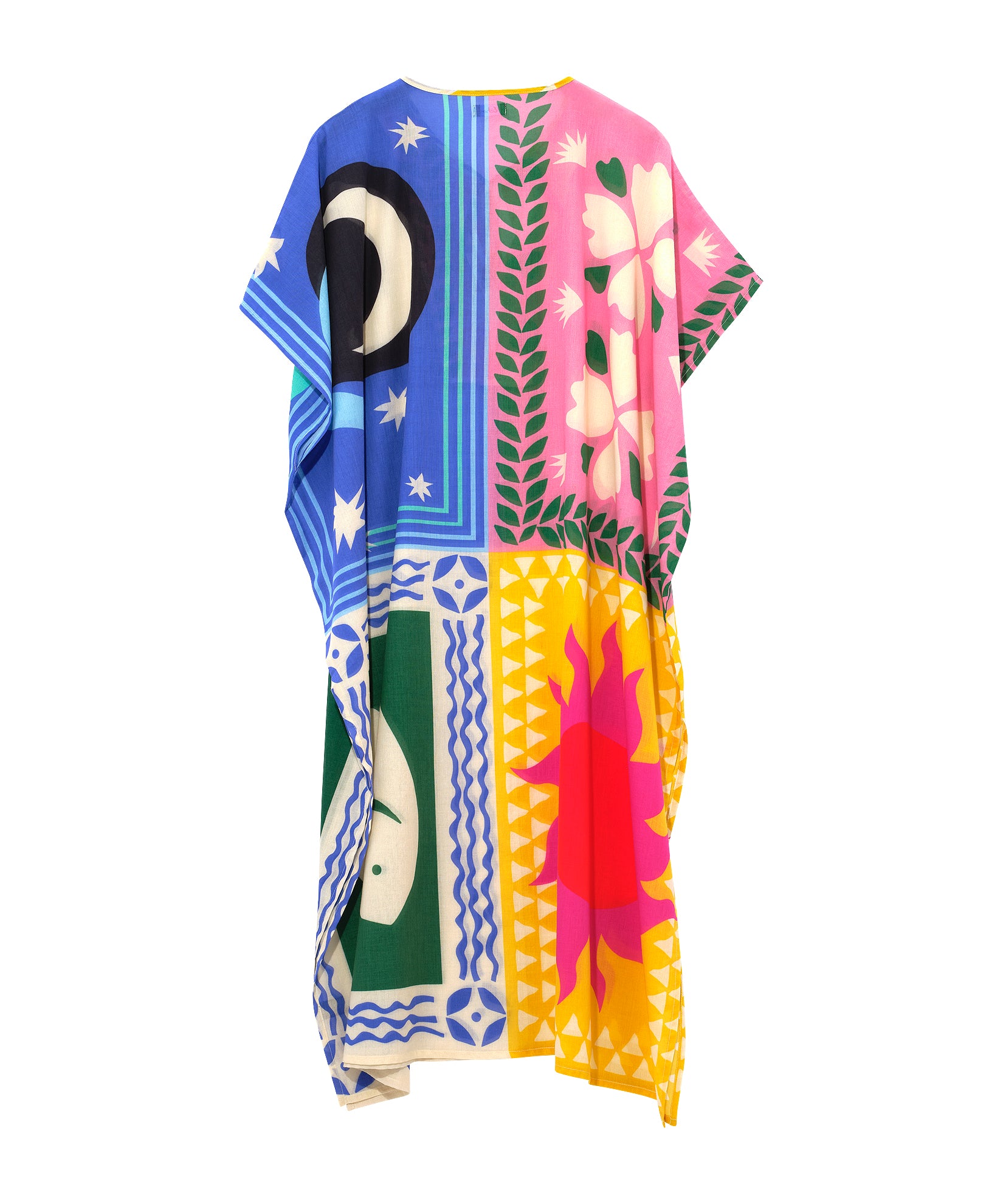 Summer Escape Caftan in color multi