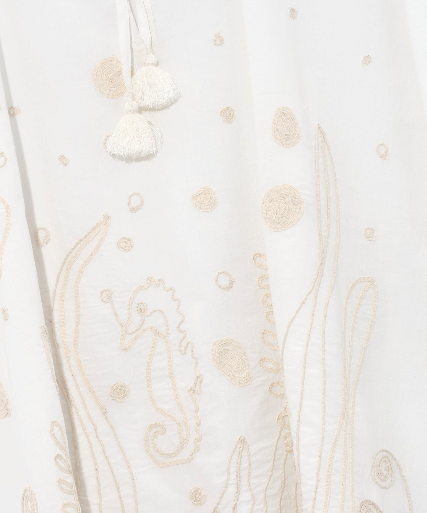 Neptune's Garden Caftan in color cream