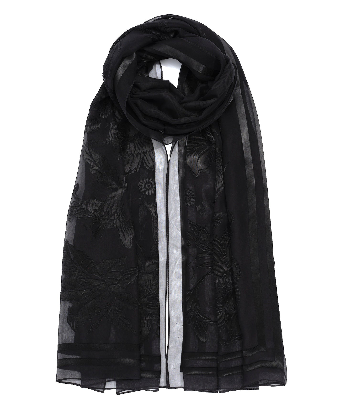 Sunkissed Silhouette Occasion Wrap in color black