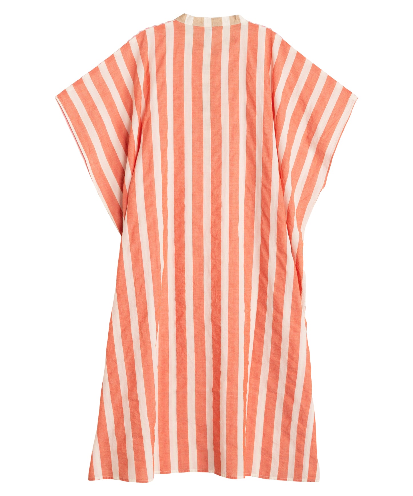 Cassis Henley Caftan in color beach pink