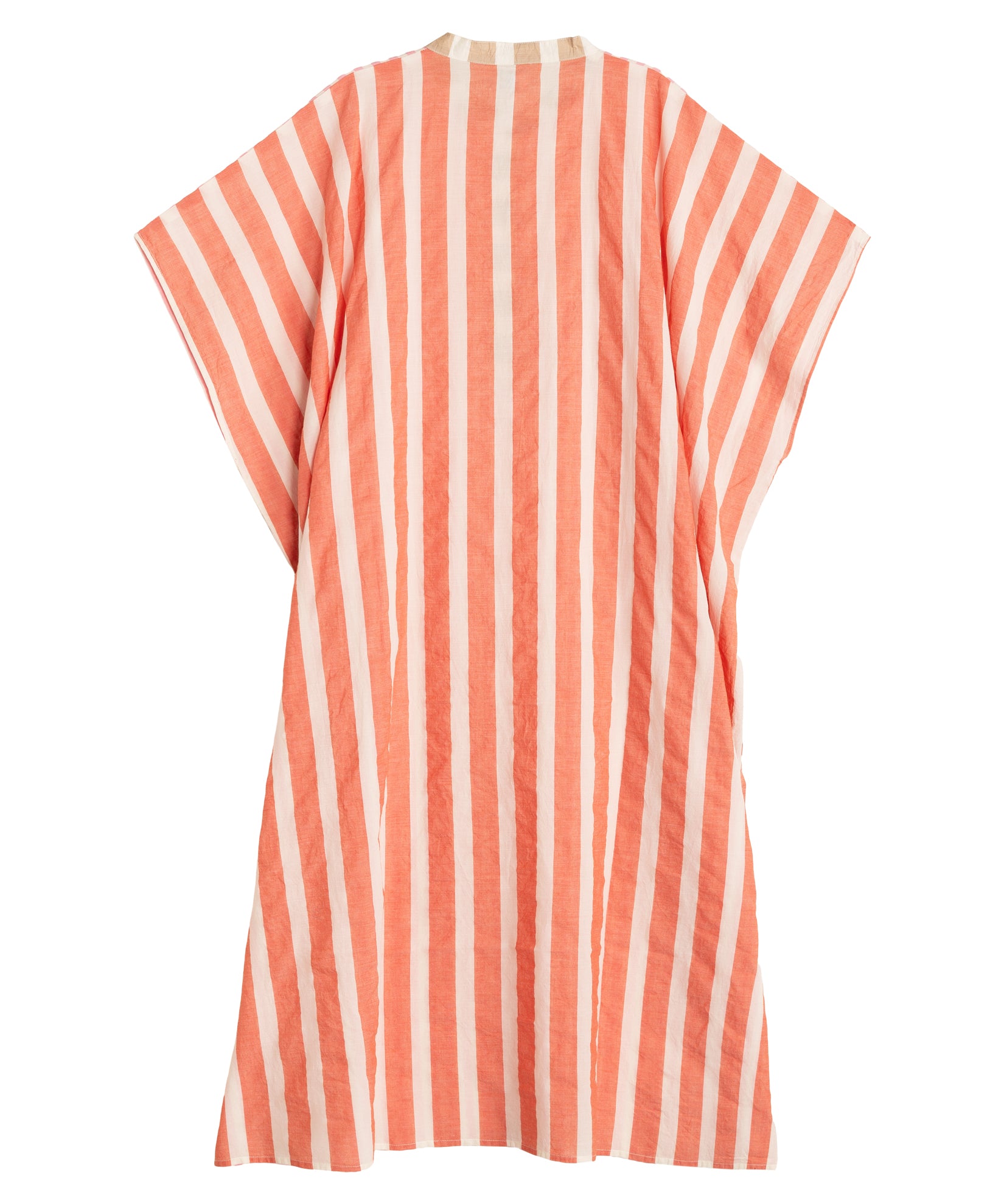 Cassis Henley Caftan in color beach pink