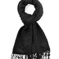 Soft Woven Pineapple Pleat in color Black