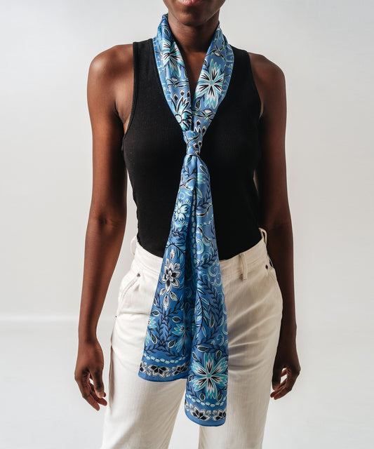 Floral Bandana Scarf